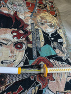 Demon Slayer Woven Tapestry Blanket