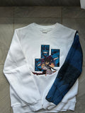 Smilling god Sleeve Sweatshirt