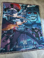 Solo Leveling Woven Tapestry Blanket
