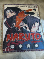 Naruto woven tapestry blanket
