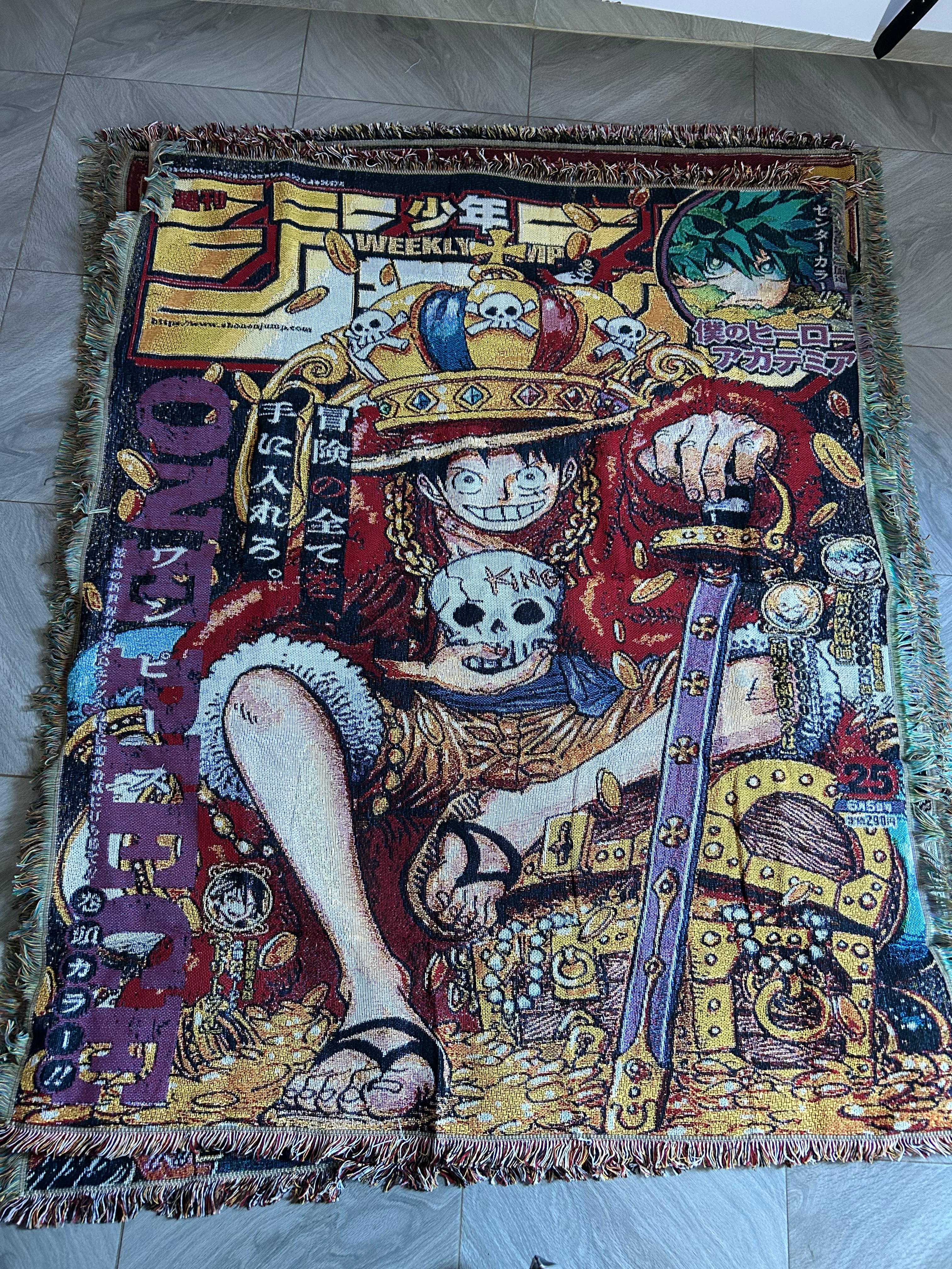 king of the Pirates Woven tapestry