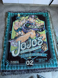 Jojo Bizzare woven tapeswstry blanket