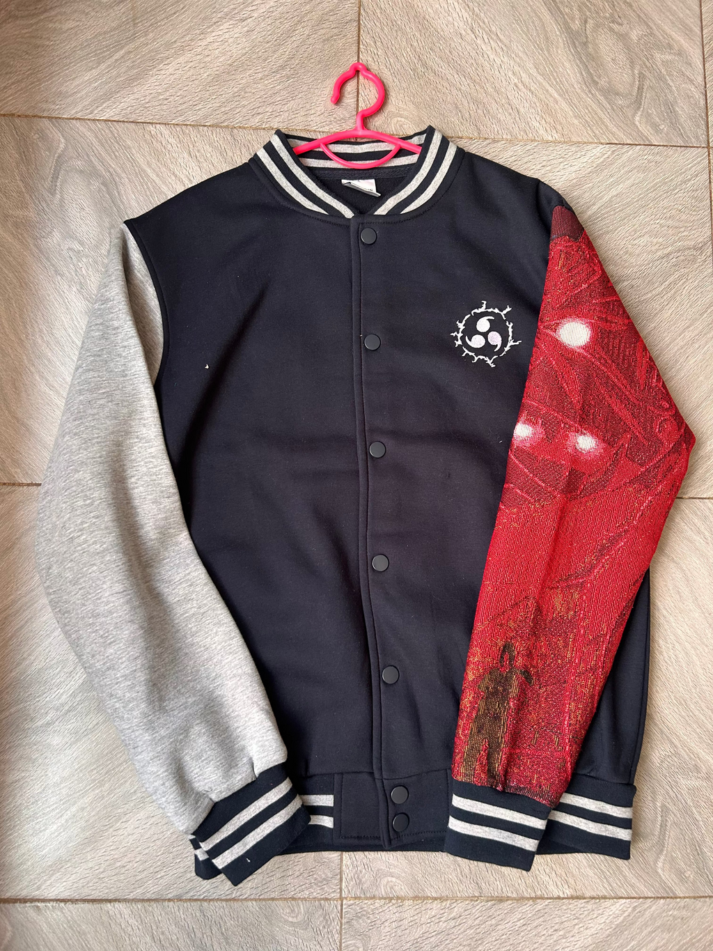 Sasuke College Jacket Sleeve