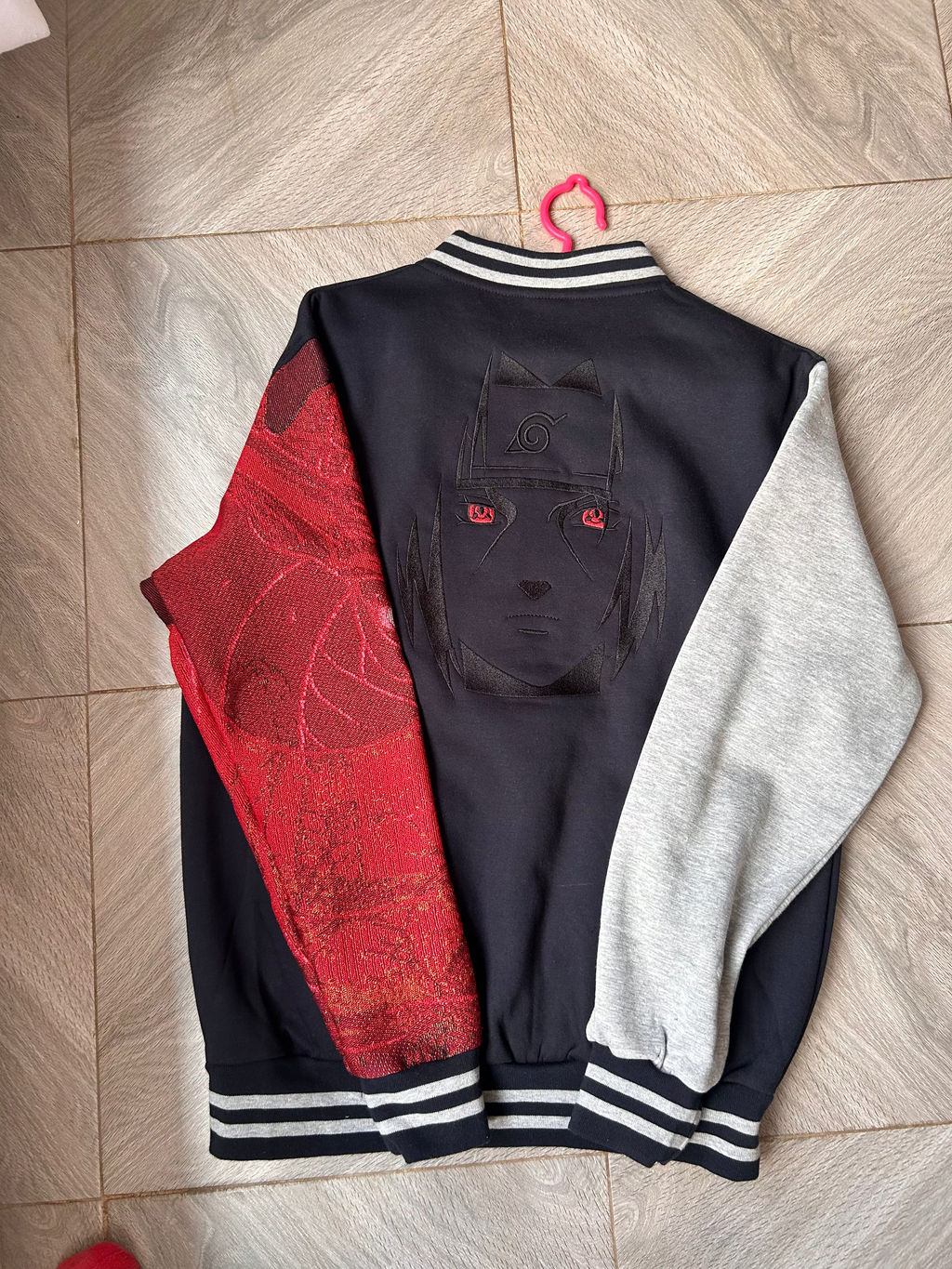 Sasuke College Jacket Sleeve