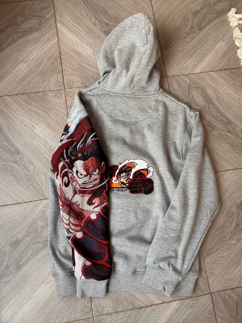 Gear 4 Bounce Man Light grey zipped hoodie