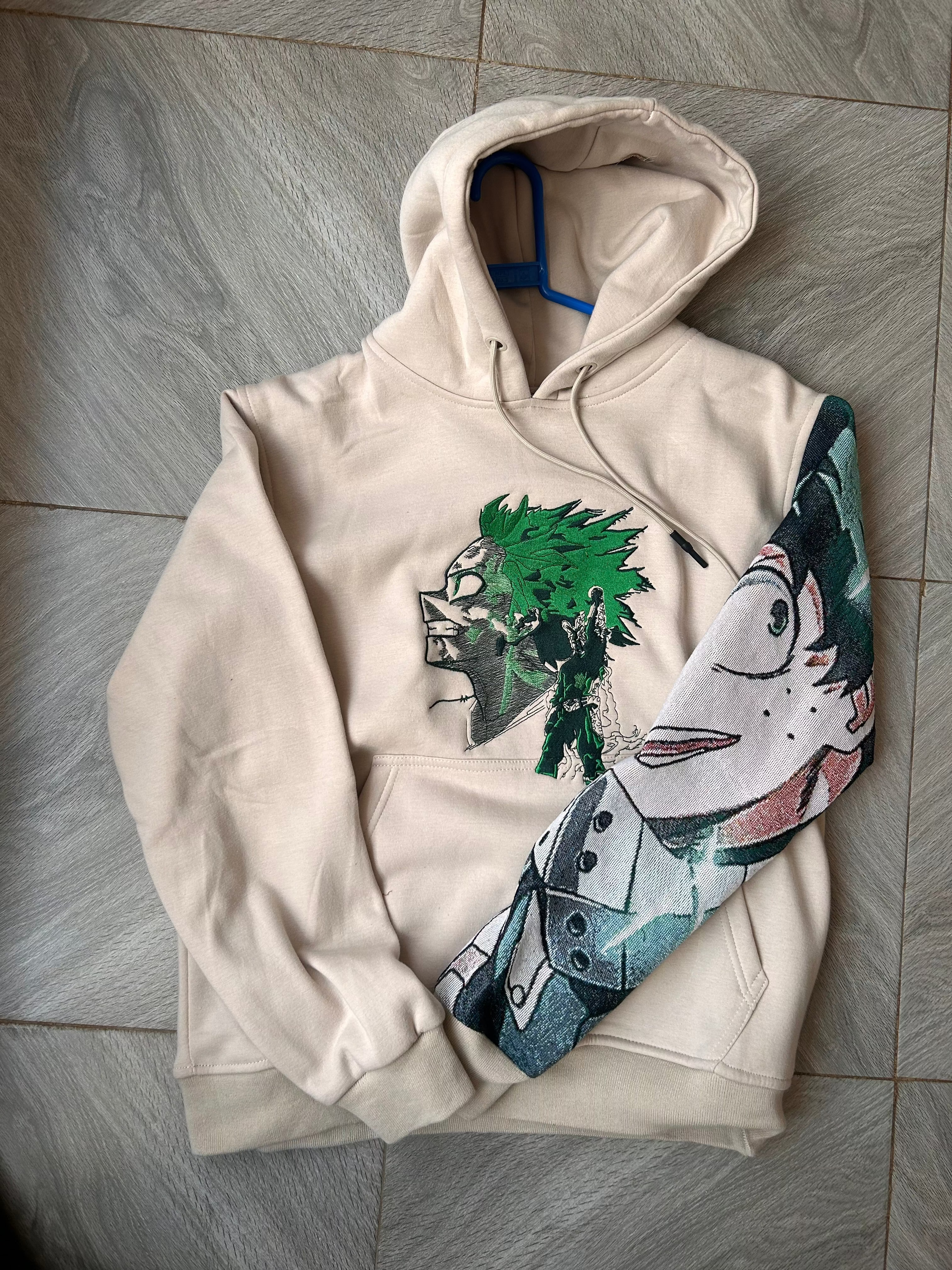 MHA Midoriya sleeve hoodie