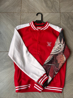 Luffy red college jacket