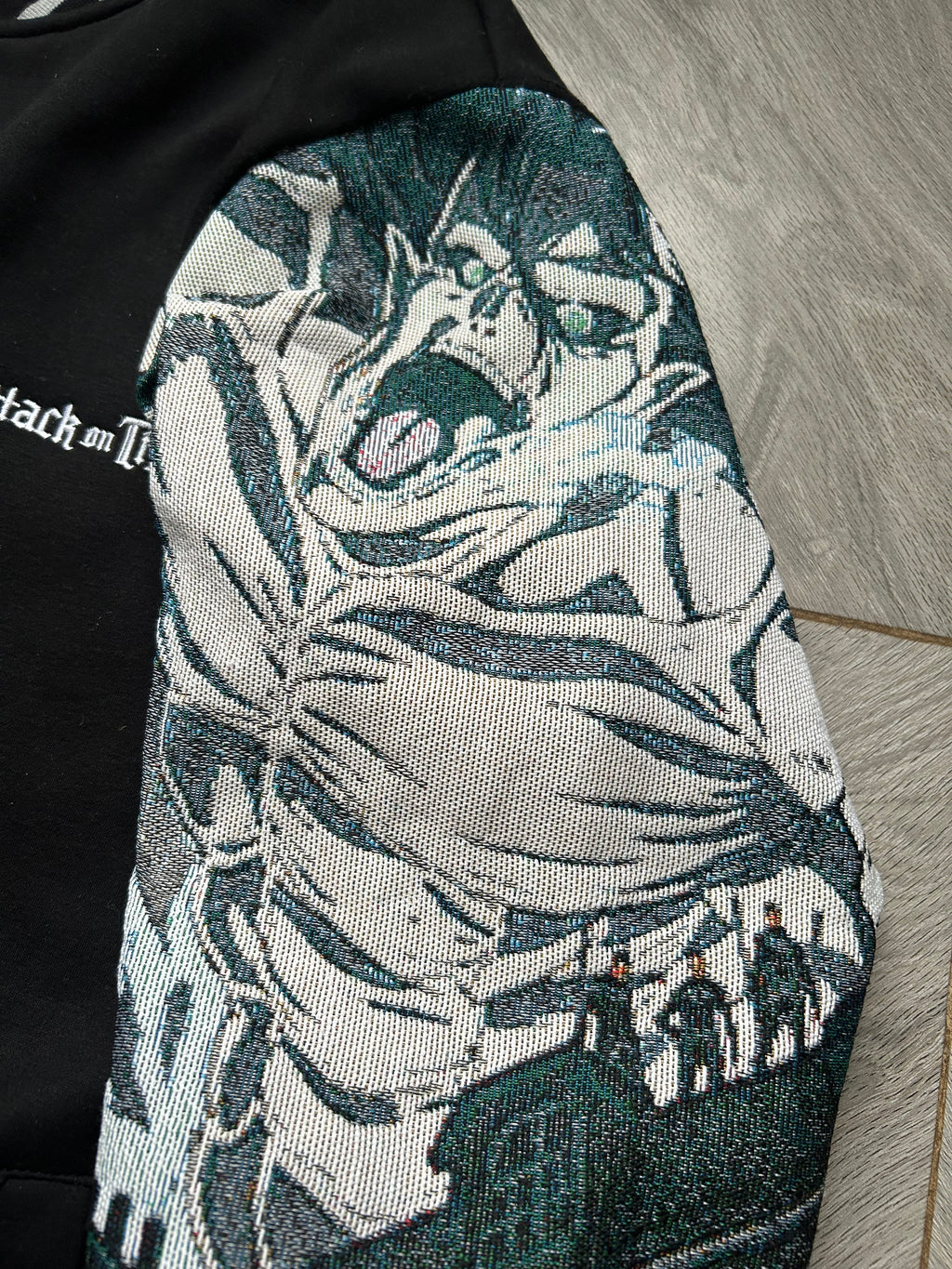 AOT College Jacket sleeve Design