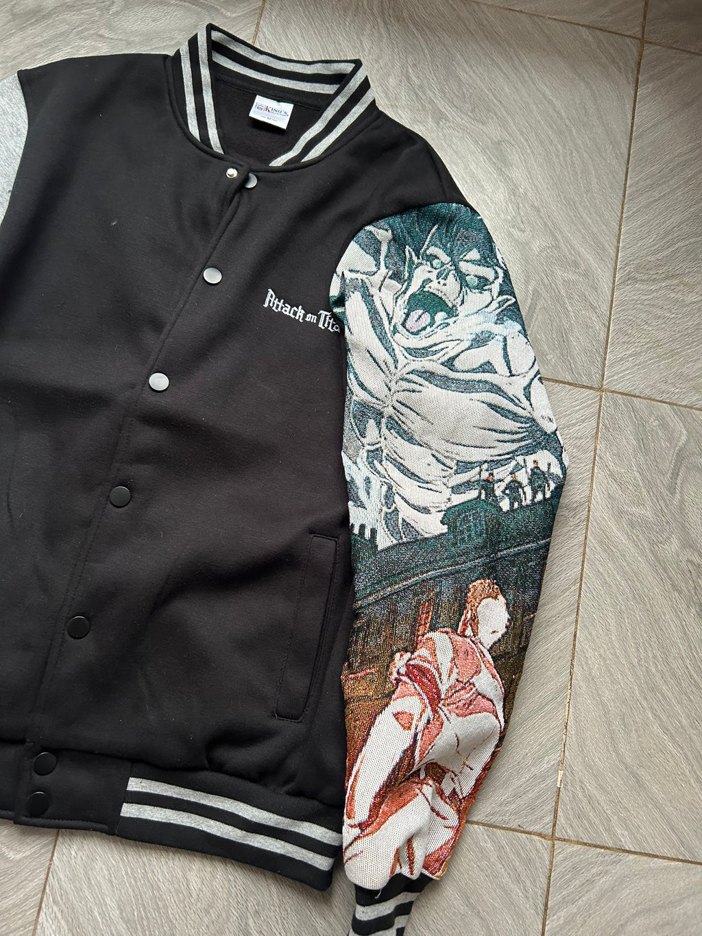 AOT College Jacket sleeve Design