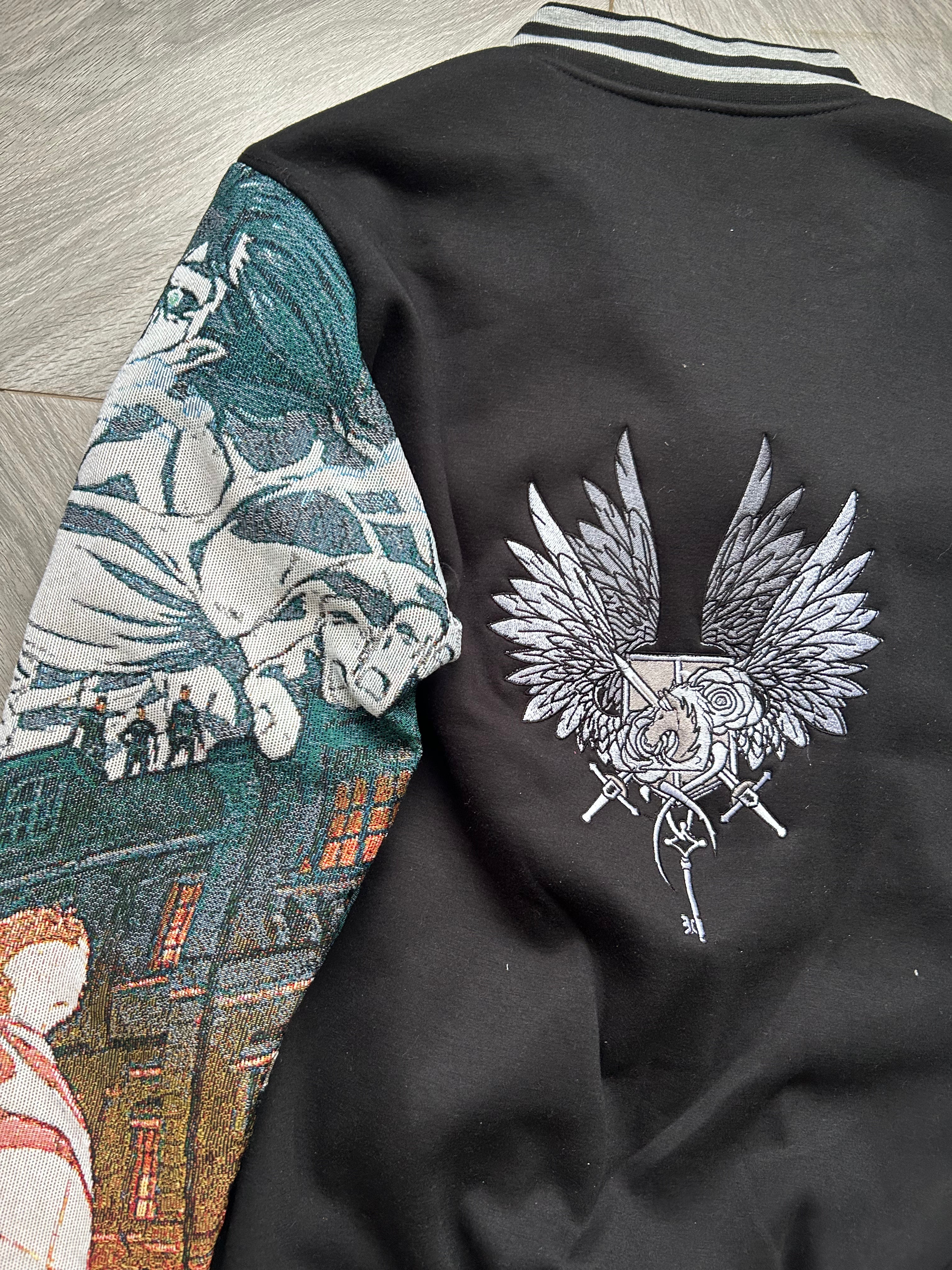 AOT College Jacket sleeve Design