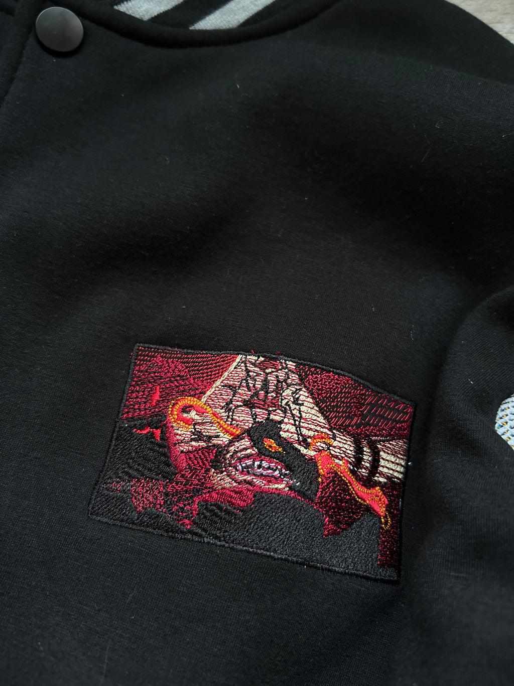 Sukuna College Jacket sleeve Design