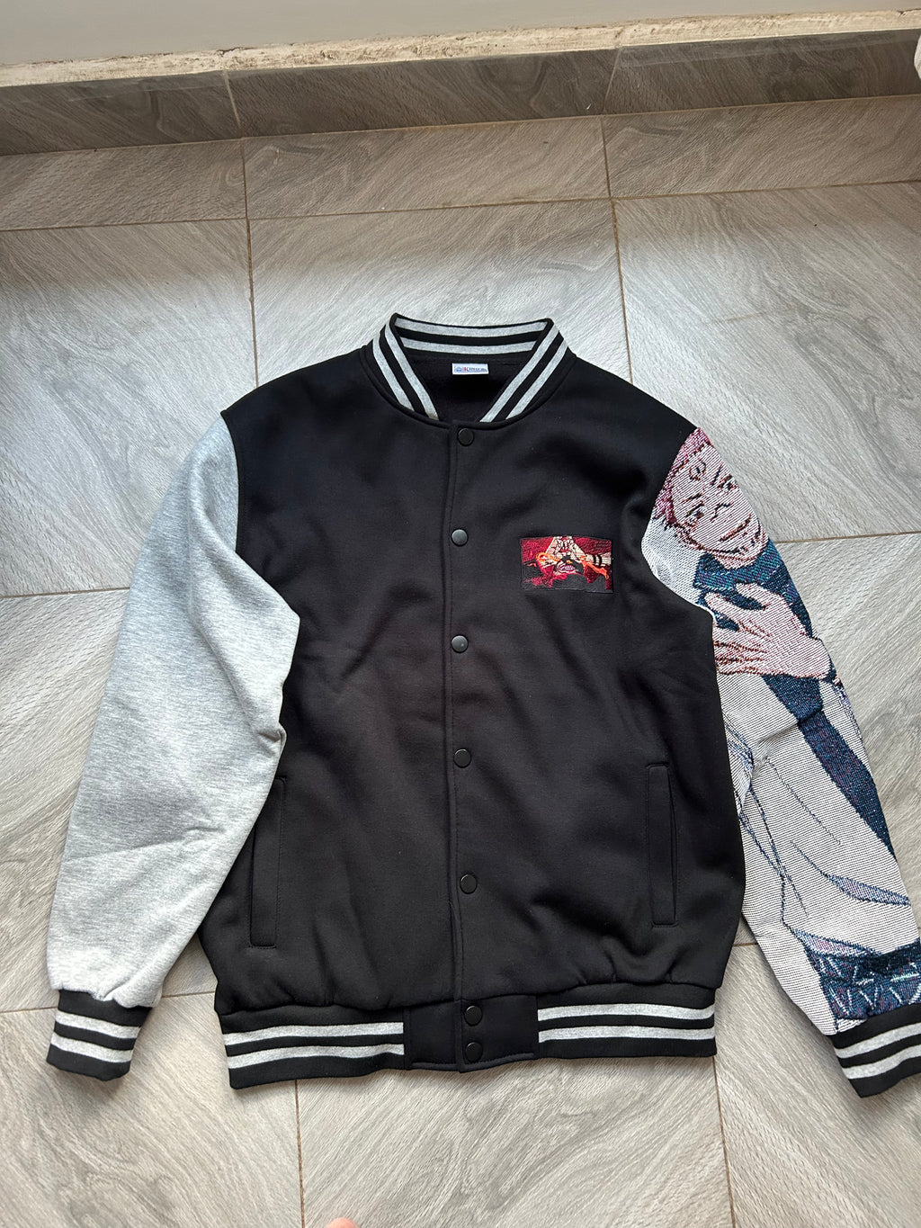 Sukuna College Jacket sleeve Design