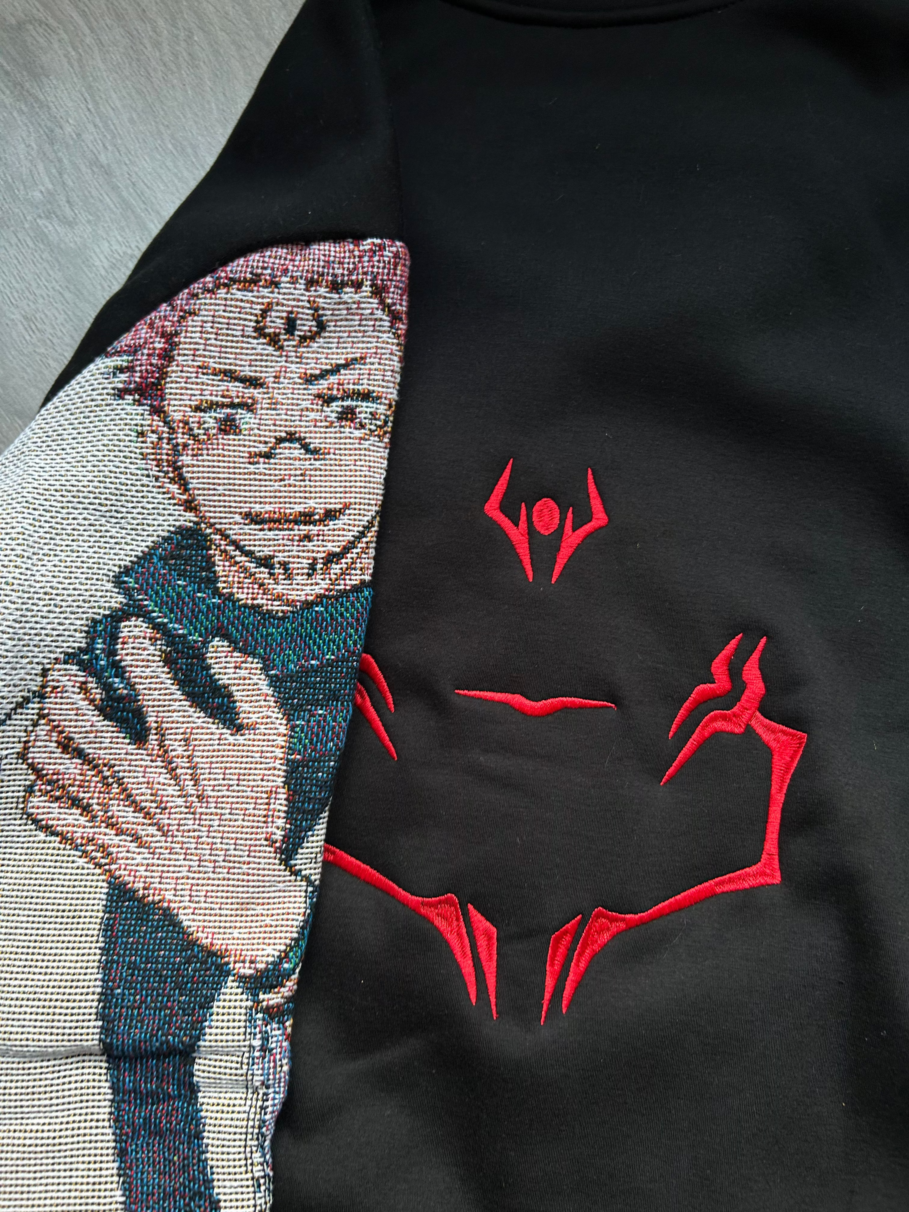 Sukuna College Jacket sleeve Design