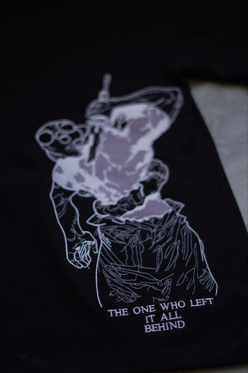 The one who left it all behind Tee