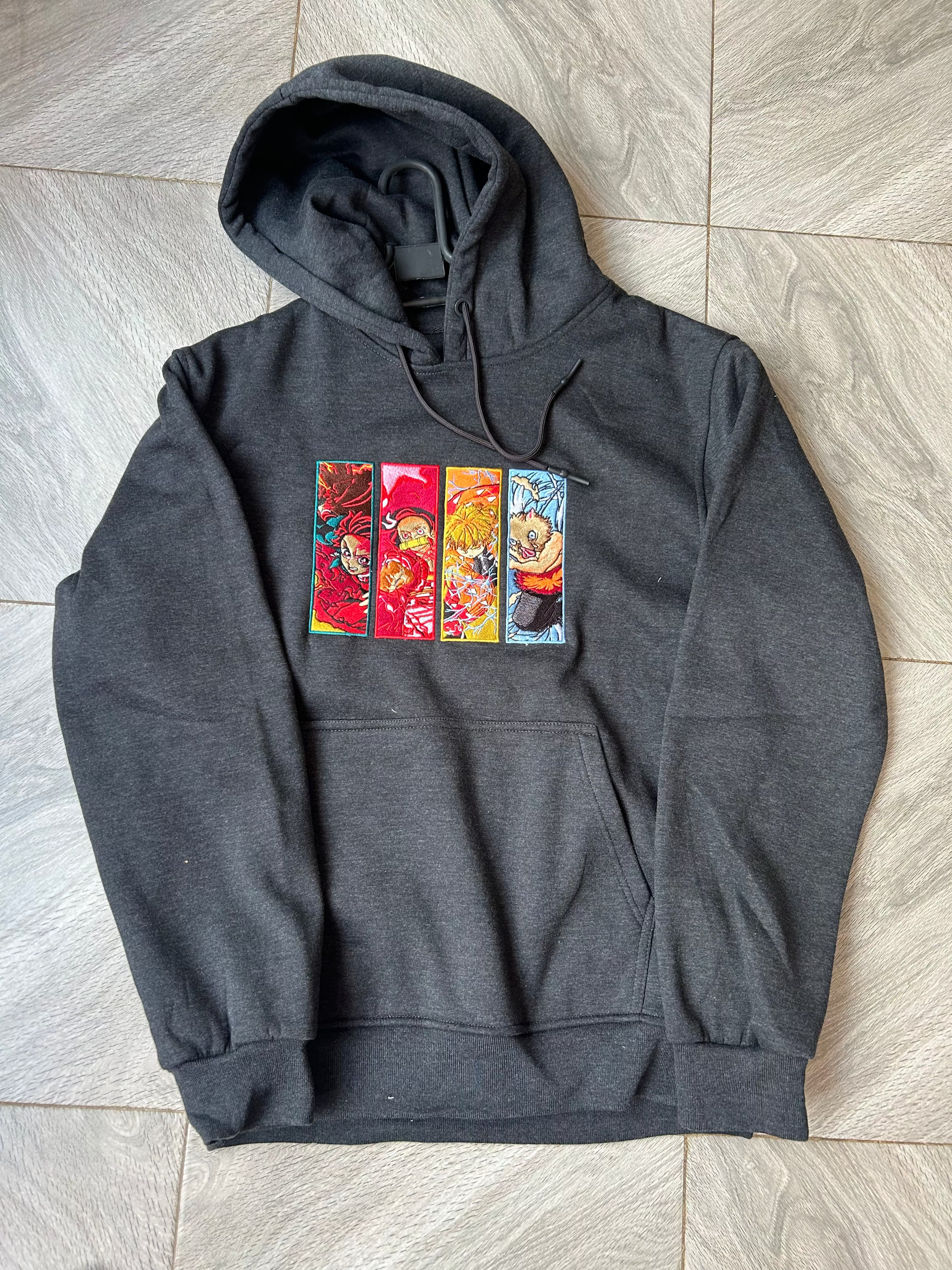 Demon slayer 4 panel Hoodie