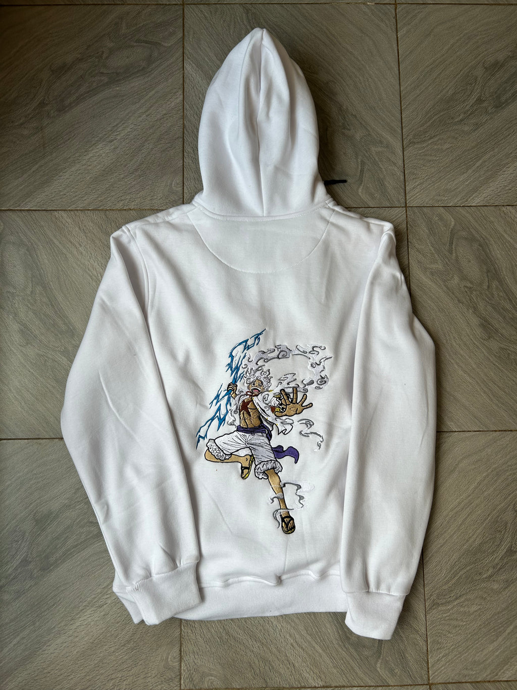 Gear 5 Luffy zipped hoodie