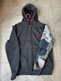 Kakashi Sleeve zipped hoodie