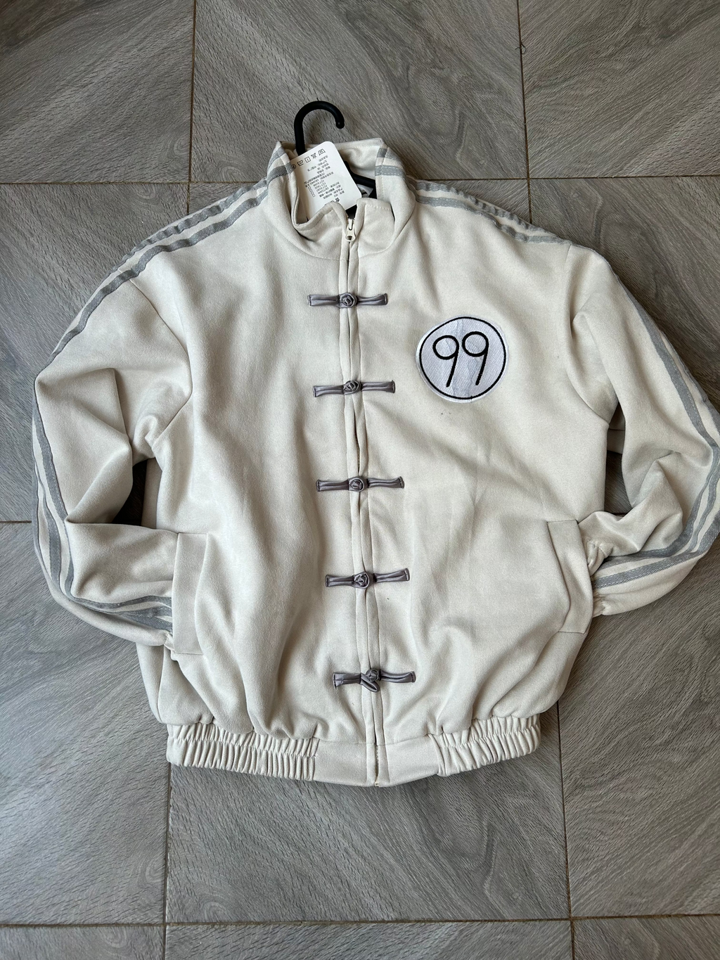 Kilua god spped creme chinese jacket