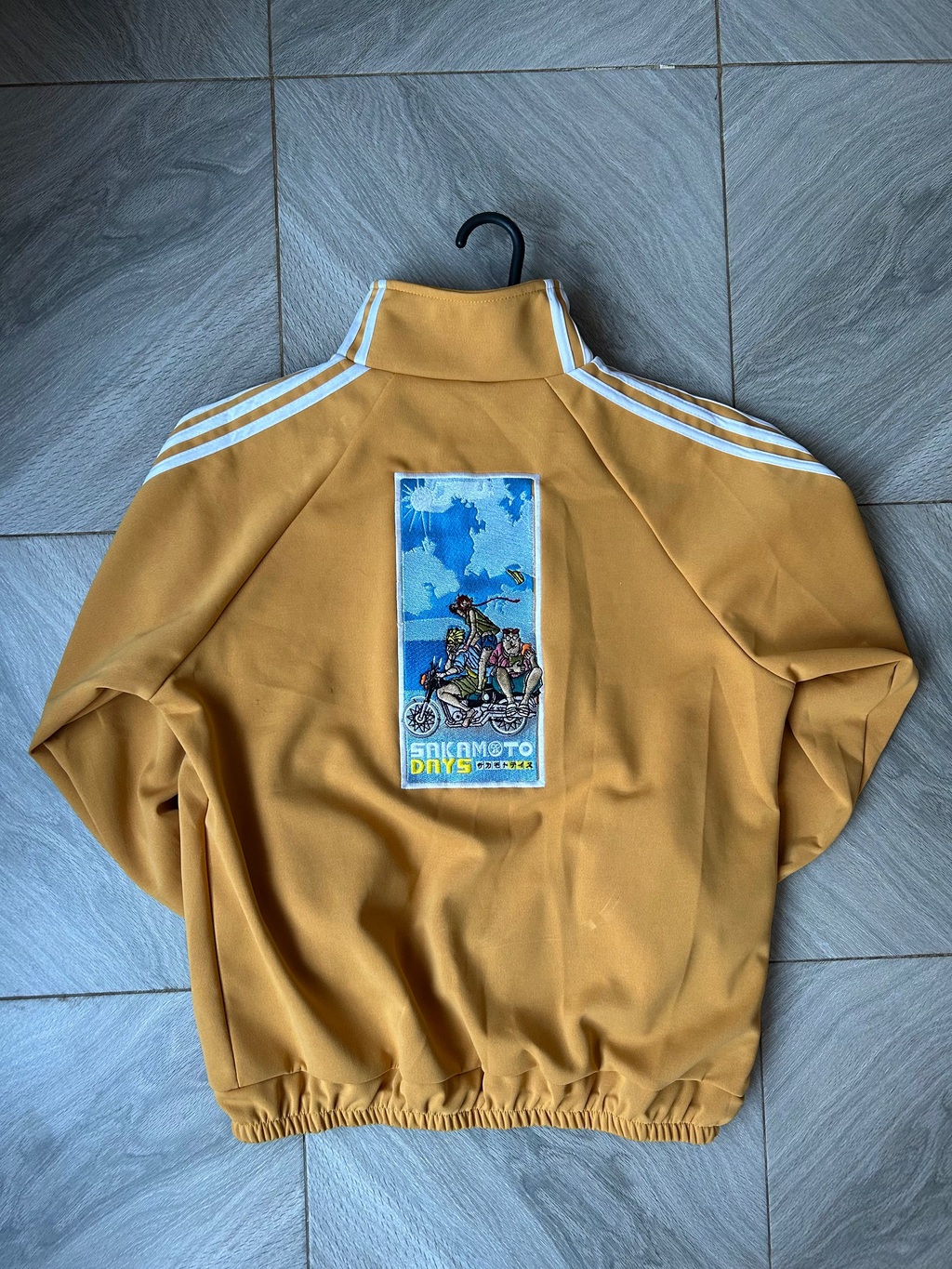 Sakamoto Days yellow Chinese jacket
