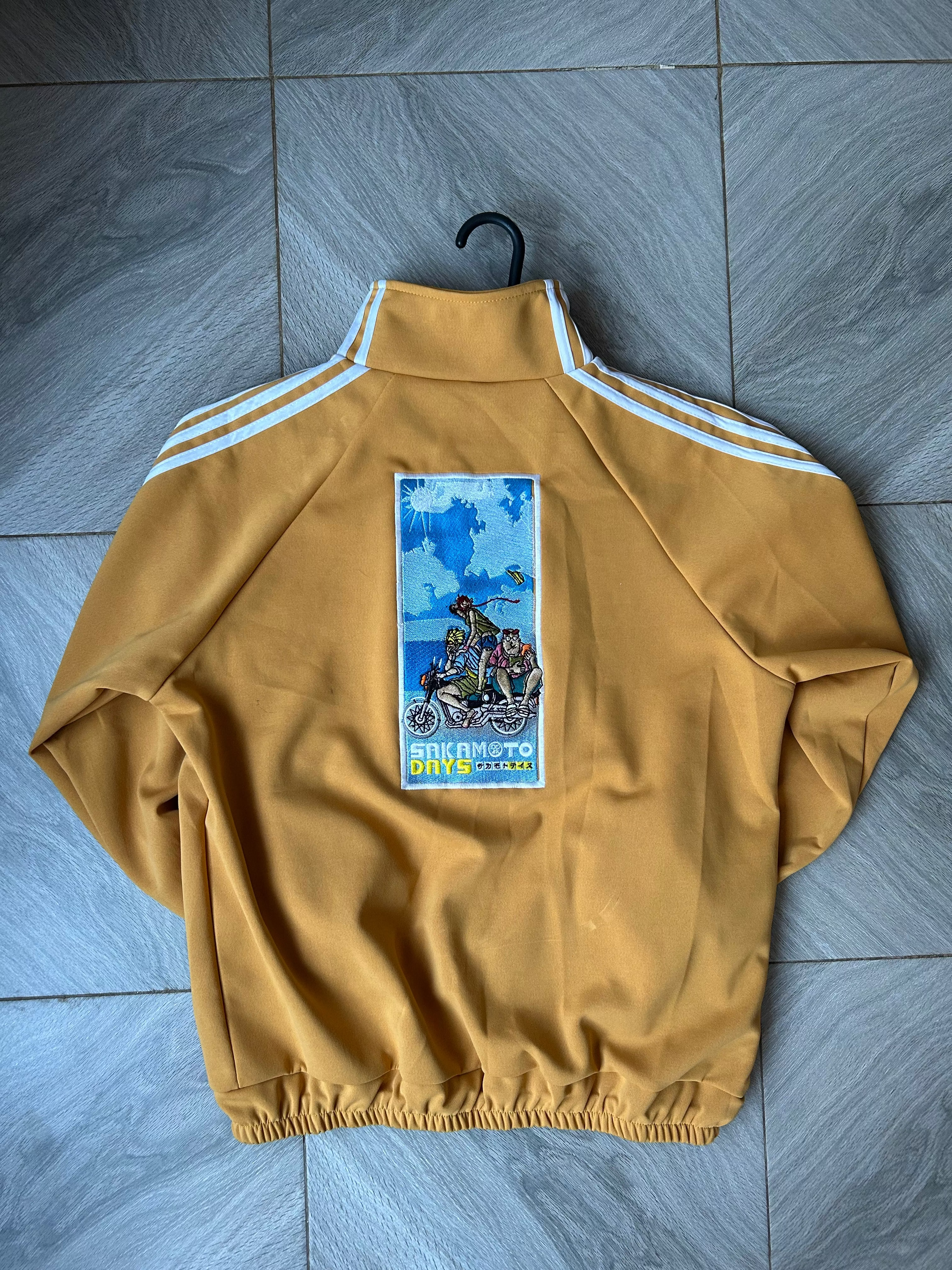 Sakamoto Days yellow Chinese jacket
